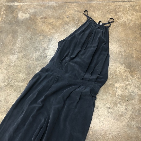 Anthropologie DRESSED TO KILL FATALE Jumpsuit Silk - Picture 5 of 8